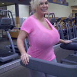 Claudia Marie at the gym