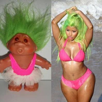 Nicki Minaj inspiration