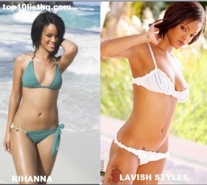 Rihanna look-a-like porn star Lavish Styles