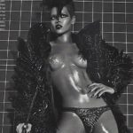 Rihanna topless photoshoot Vogue magazine