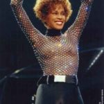 Whitney Houston tits in see-through shirt