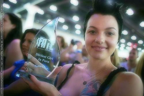 Belladonna Dirtiest Girl In Porn Award