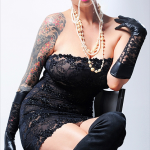 Tera Patrick tattooed