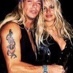 Pamela Anderson and Bret Michaels at Webster Hall in New York City - October 8, 1994