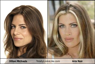 Aria Noir Jillian Michaels look-alike