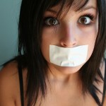 Jasmin gagged