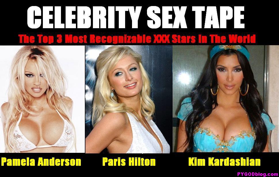 Pamela Anderson_Paris Hilton_Kim Kardashian Sex Tape