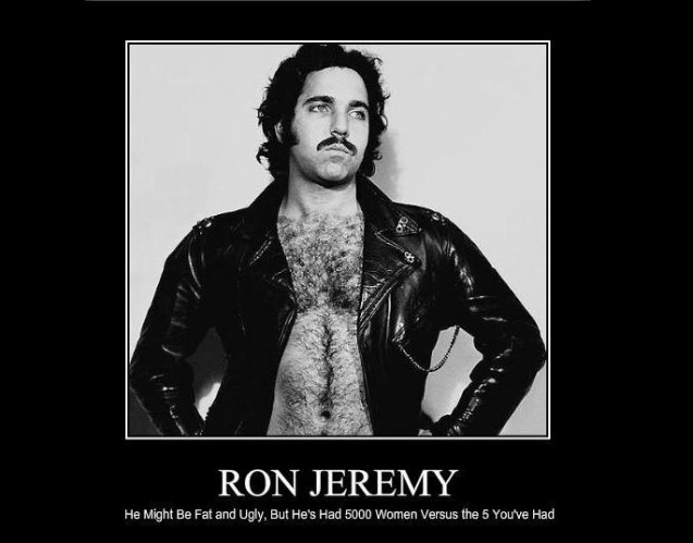 Ron Jeremy had 5000 women