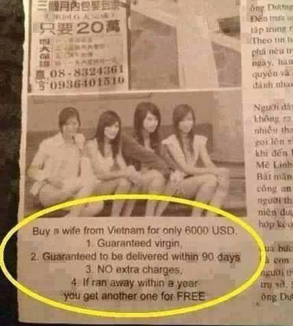 Buy an Asian wife