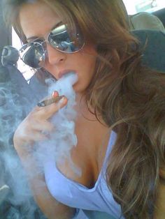 Madison Ivy smoke