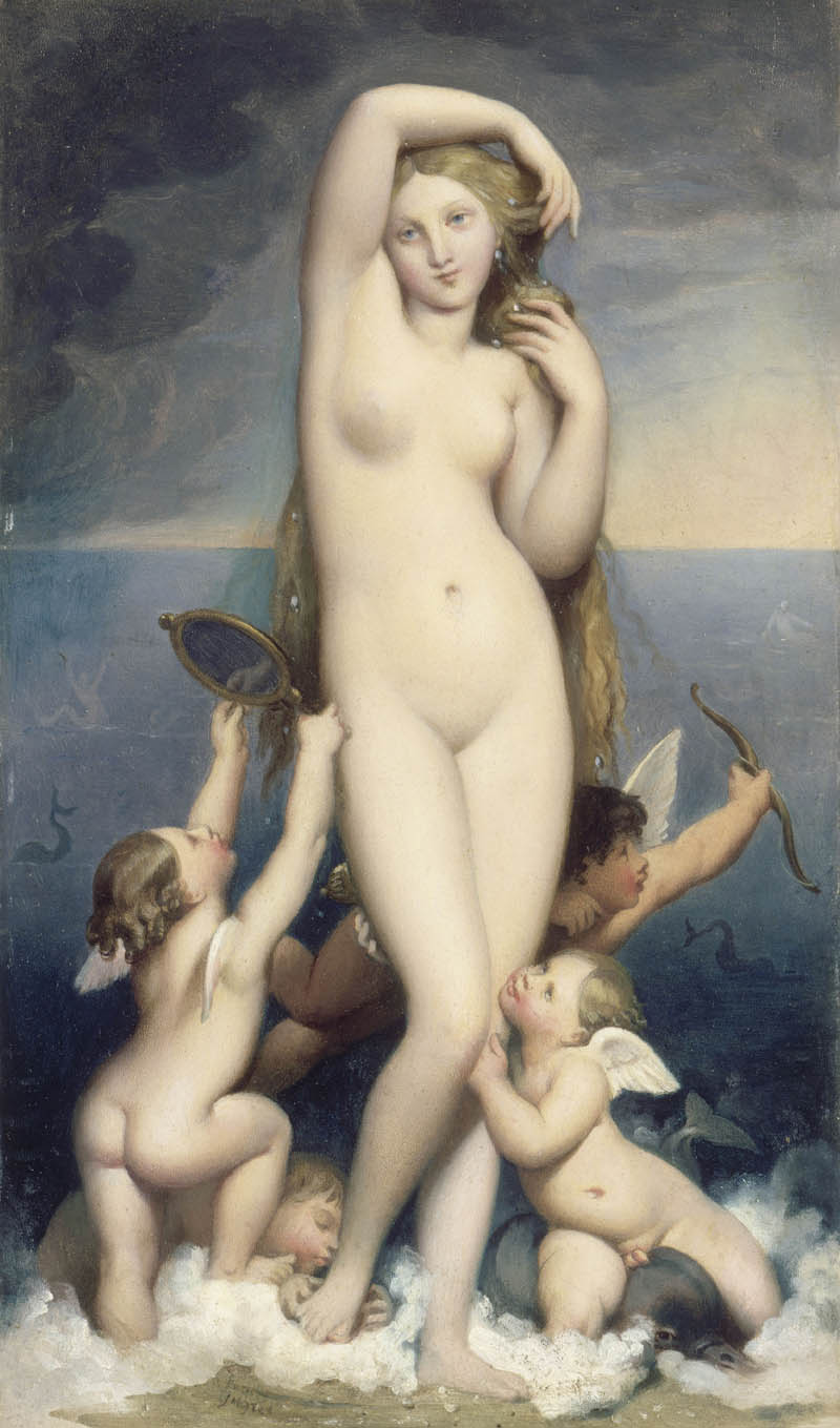 Vénus Anadyomène – Jean-Auguste-Dominique Ingres, 1808-48