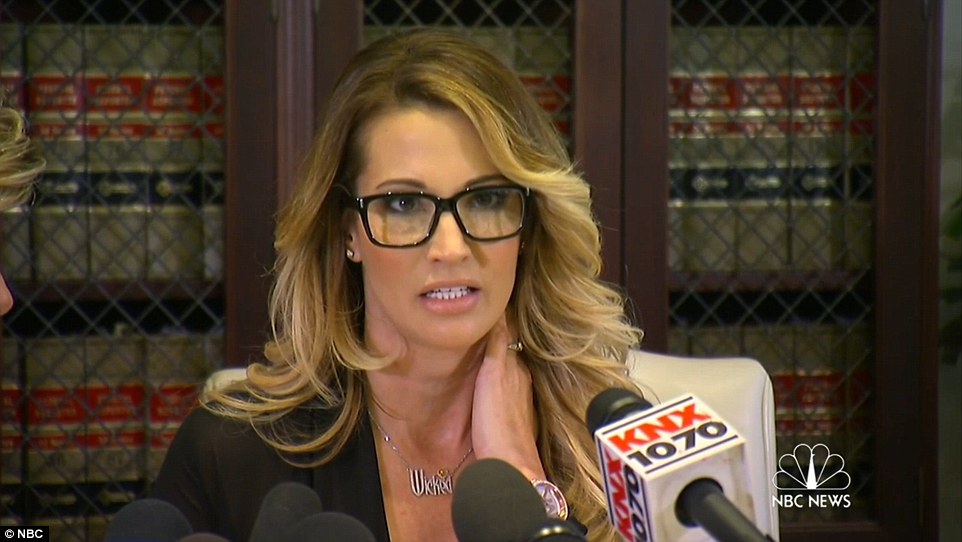 Jessica Drake accusing Donald Trump of offering her Money for sex